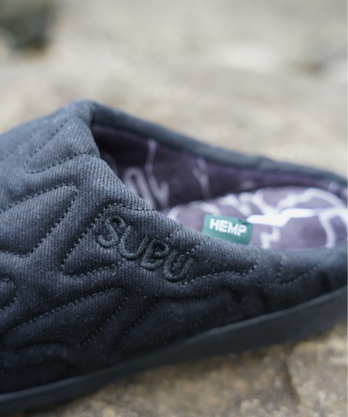 SUBU(スブ)の「SUBU×MANASTASH/スブ×マナスタッシュ HEMP OUTLINE SANDAL(サンダル・メンズ・ブラック/ナチュラル・0/3/2/1)」の19枚目の写真