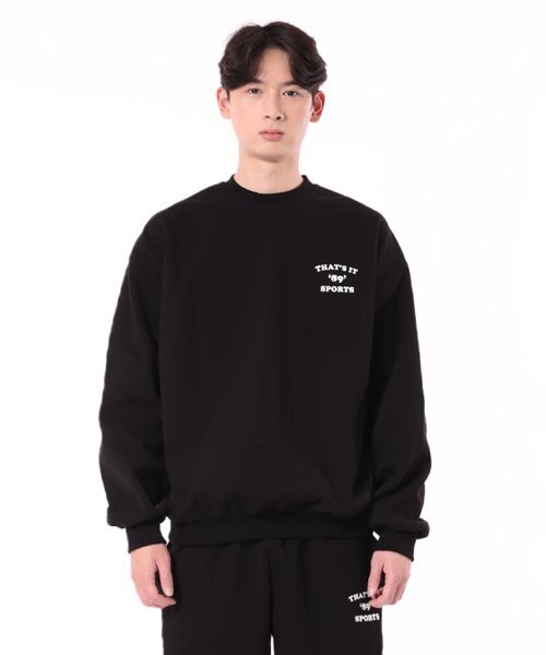 THAT'S IT(ザッツイット)の「89s アーチスウェットシャツ_ブラック(スウェット・レディース・ブラック・LARGE/MEDIUM/SMALL)」の8枚目の写真