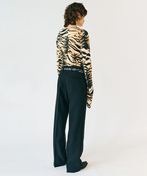 Stockholm Surfboard Club(ストックホルムサーフボードクラブ)の「Stockholm Surfboard Club//ストックホルムサーフボードクラブ ロングスリーブ Printed Longsleeve Carla(Tシャツ/カットソー・レディース・レオパード・S/M)」の11枚目の写真