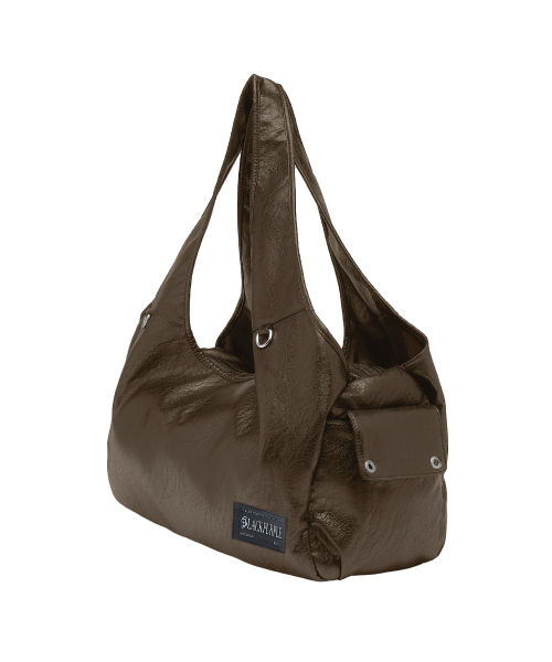 BLACKPURPLE(ブラックパープル)の「マックスポート ビキ バッグ MaxxPort Vicky Bag_Crack Brown(ショルダーバッグ・レディース・ブラウン・FREE)」の8枚目の写真