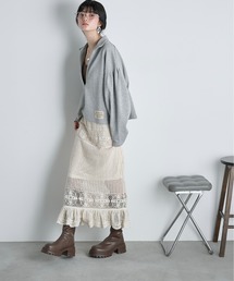 THE YOn | コットンクロシェマーメイドスカート(スカート)