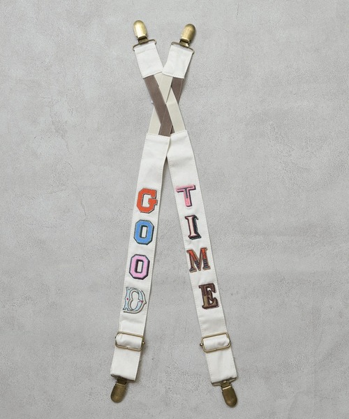 MARKEY'S（マーキーズ）の「ロゴ刺繍サスペンダー（サスペンダー・キッズ・ネイビー/オフホワイト・S/M）」の17枚目の写真