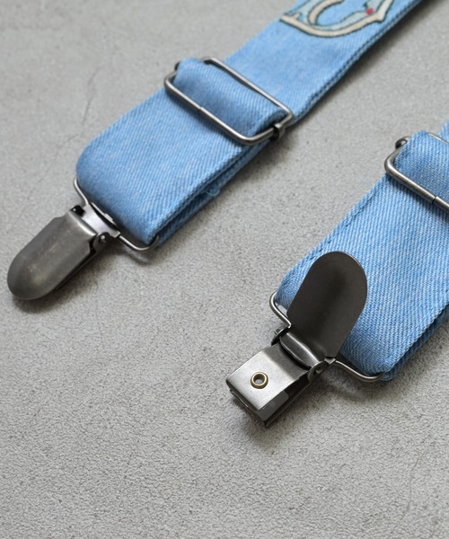 MARKEY'S（マーキーズ）の「ロゴ刺繍サスペンダー（サスペンダー・キッズ・ネイビー/オフホワイト・S/M）」の9枚目の写真