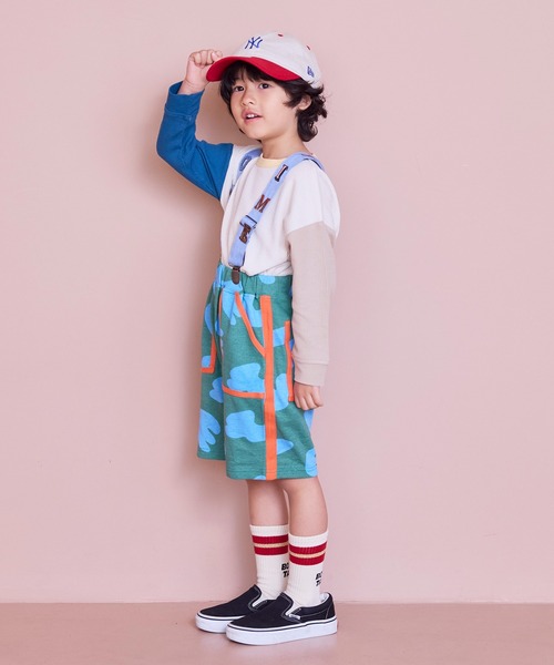 MARKEY'S（マーキーズ）の「ロゴ刺繍サスペンダー（サスペンダー・キッズ・ネイビー/オフホワイト・S/M）」の12枚目の写真