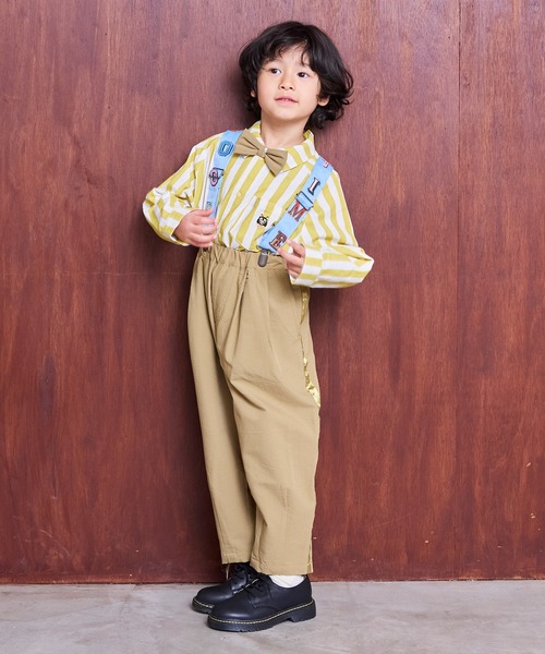 MARKEY'S（マーキーズ）の「ロゴ刺繍サスペンダー（サスペンダー・キッズ・ネイビー/オフホワイト・S/M）」の13枚目の写真