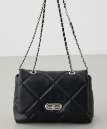 AZUL BY MOUSSY（アズールバイマウジー）の「キルティングデザインフラップバッグ（ショルダーバッグ）」