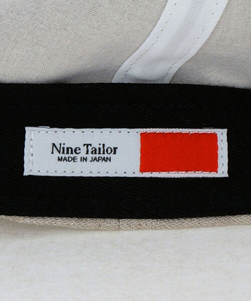 Nine Tailor（ナインテイラー）の「＜Nine Tailor＞LYMINGTON キャップ（キャップ・メンズ・ブラック/ナチュラル・FREE）」の12枚目の写真