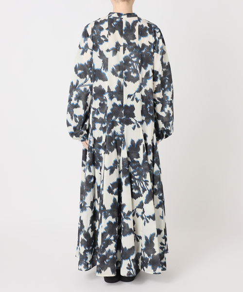 JOURNAL STANDARD（ジャーナルスタンダード）の「オリエンタルプリントワンピース（ワンピース・レディース・ブルー/イエロー・FREE）」の10枚目の写真