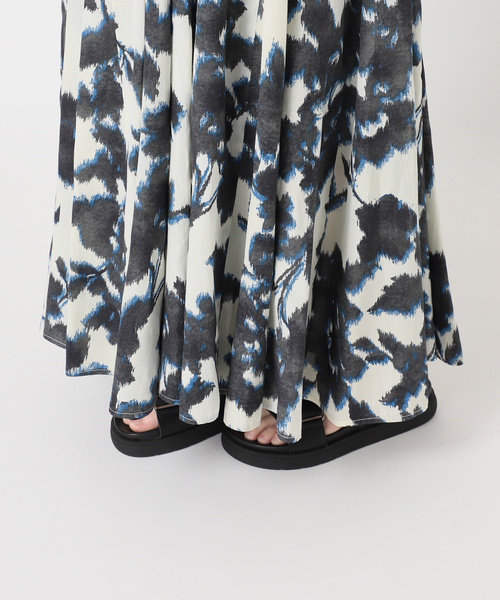 JOURNAL STANDARD（ジャーナルスタンダード）の「オリエンタルプリントワンピース（ワンピース・レディース・ブルー/イエロー・FREE）」の14枚目の写真