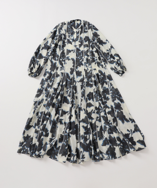 JOURNAL STANDARD（ジャーナルスタンダード）の「オリエンタルプリントワンピース（ワンピース・レディース・ブルー/イエロー・FREE）」の15枚目の写真