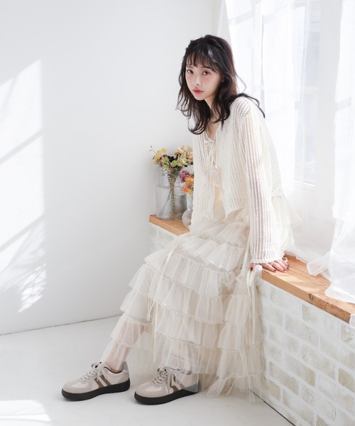 VIVIAN(ヴィヴィアン)の「ダブルライン配色レースアップスニーカー(スニーカー・レディース・ピンク/ブルー/ナチュラル・S/LL/L/M)」の8枚目の写真