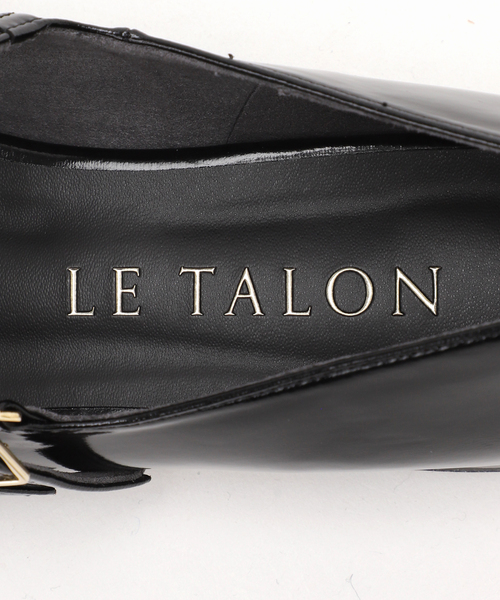 LE TALON(ルタロン)の「《追加》スクエアWストラップメリージェーン(パンプス・レディース・キャメル/ブラックミックス・22cm/22.5cm/23cm/23.5cm/24cm/24.5cm/25cm)」の7枚目の写真