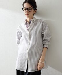 THE PAUSE（ザ ポーズ）の「【THE PAUSE】シアーオーガンジーシャツ（シャツ/ブラウス）」