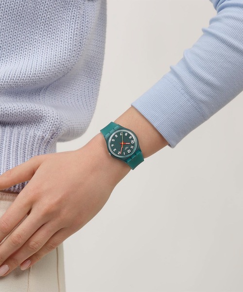 SWATCH(スウォッチ)の「WAVELENGTHS OF SAND(アナログ腕時計・レディース・グリーン/ピンク/ブルー/イエロー・FREE)」の7枚目の写真