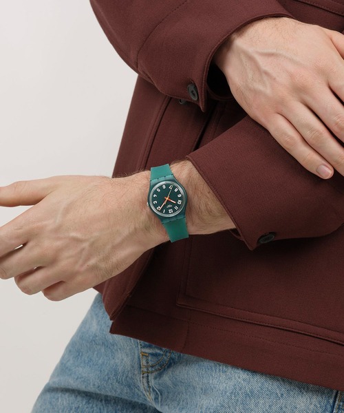 SWATCH(スウォッチ)の「WAVELENGTHS OF SAND(アナログ腕時計・レディース・グリーン/ピンク/ブルー/イエロー・FREE)」の8枚目の写真