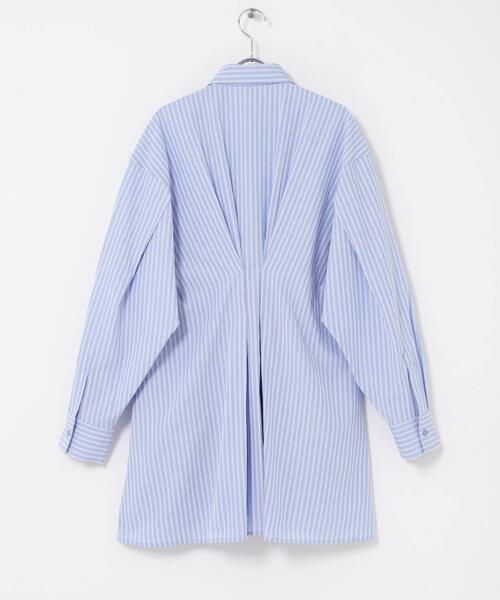 KBF（ケイビーエフ）の「アシメギャザータックミニワンピース（ワンピース・レディース・ブルー系その他/ホワイト系その他/グリーン系その他・ONE）」の13枚目の写真