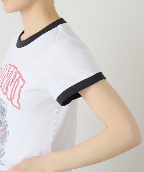 EDIT. FOR LULU（エディットフォールル）の「【GANNI/ガニー】Basic Cotton Jersey Margot Kitty P（Tシャツ/カットソー・レディース・ホワイト・FREE）」の9枚目の写真
