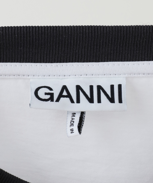 EDIT. FOR LULU(エディットフォールル)の「【GANNI/ガニー】Basic Cotton Jersey Margot Kitty P(Tシャツ/カットソー・レディース・ホワイト・FREE)」の5枚目の写真