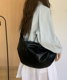 【Y2Kガーリー】レトロ ソフトPU 大容量ショルダーバッグ