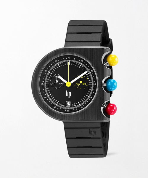 LIP（リップ）の「LIP MACH 2000 CHRONO 670080（アナログ腕時計・レディース・ブラック・FREE）」の2枚目の写真