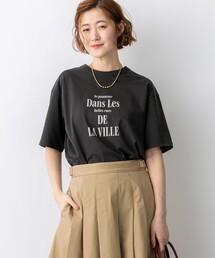 シャツテール ロゴTEE