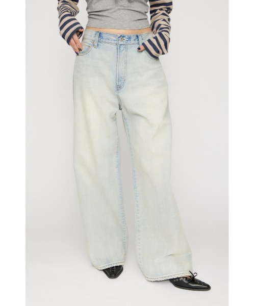 LAGUA GEM（ラグアジェム）の「LIGHT COLOR WASH デニム（デニムパンツ・レディース・ブルー/グレー・22inch/23inch/24inch/25inch/26inch）」の2枚目の写真