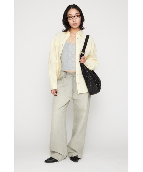 LAGUA GEM（ラグアジェム）の「LIGHT COLOR WASH デニム（デニムパンツ・レディース・ブルー/グレー・22inch/23inch/24inch/25inch/26inch）」の9枚目の写真