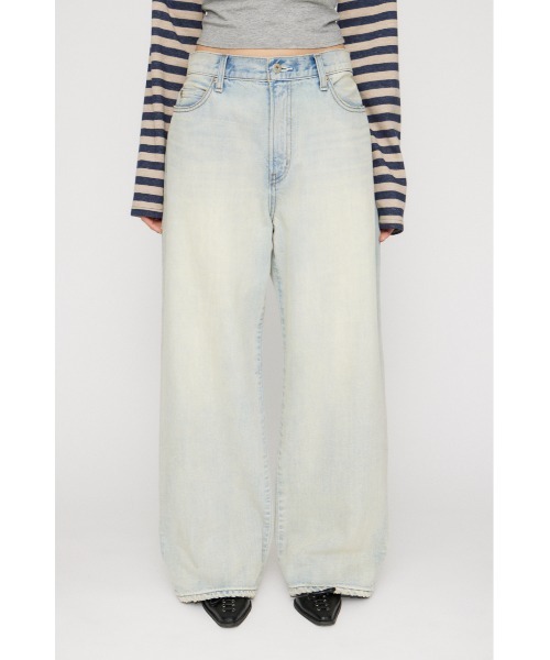 LAGUA GEM（ラグアジェム）の「LIGHT COLOR WASH デニム（デニムパンツ・レディース・ブルー/グレー・22inch/23inch/24inch/25inch/26inch）」の3枚目の写真