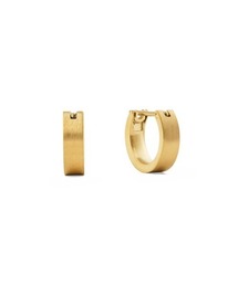 Line Earrings 3.5/5.5MM ローズゴールド／ゴールド／シルバー