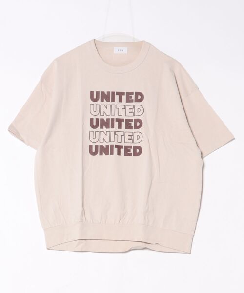 FOV（フォブ）の「フォブ UNITED プルオーバー（Tシャツ/カットソー・レディース・ベージュ系その他/チャコールグレー・F）」の2枚目の写真