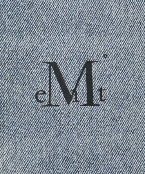 MUCENT(ムセント)の「ノババックレタリングワイドデニムパンツ(デニムパンツ・レディース・ライトブルー・SMALL/MEDIUM/LARGE)」の6枚目の写真