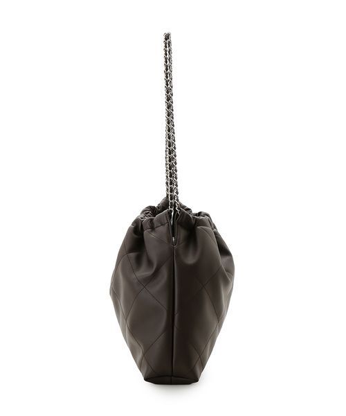 Mila Owen（ミラオーウェン）の「チェーンショルダーバッグ（ショルダーバッグ・レディース・ダークブラウン/グリーン/ベージュ・F）」の9枚目の写真