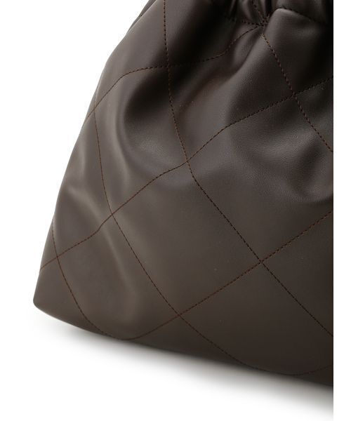 Mila Owen（ミラオーウェン）の「チェーンショルダーバッグ（ショルダーバッグ・レディース・ダークブラウン/グリーン/ベージュ・F）」の10枚目の写真