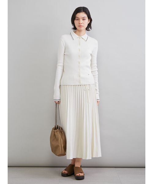 Mila Owen（ミラオーウェン）の「チェーンショルダーバッグ（ショルダーバッグ・レディース・ダークブラウン/グリーン/ベージュ・F）」の21枚目の写真