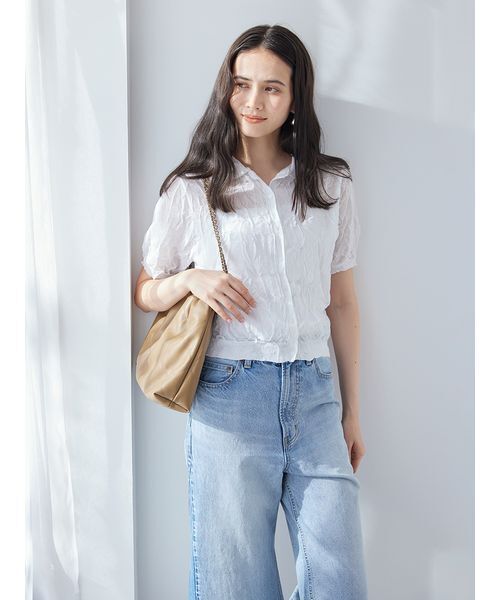 Mila Owen（ミラオーウェン）の「チェーンショルダーバッグ（ショルダーバッグ・レディース・ダークブラウン/グリーン/ベージュ・F）」の5枚目の写真