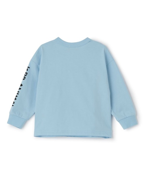 KP BOY（ケーピーボーイ）の「【GOOD PRICE】 アニマルモチーフプリント長袖Tシャツ（Tシャツ/カットソー・キッズ・サックスブルー/レッド・80ｃｍ/90cm/100cm/110cm/120cm）」の5枚目の写真