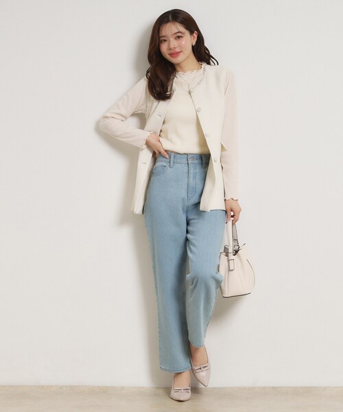 couture brooch（クチュールブローチ）の「【プチプラ】シアーテレコインナー（Tシャツ/カットソー・レディース・ブラック/アイボリー系3/ピンク系その他・36/38/40/42）」の16枚目の写真