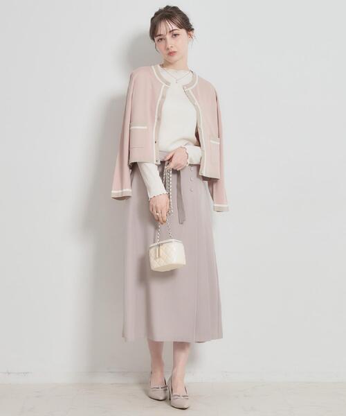 couture brooch（クチュールブローチ）の「【プチプラ】シアーテレコインナー（Tシャツ/カットソー・レディース・ブラック/アイボリー系3/ピンク系その他・36/38/40/42）」の21枚目の写真