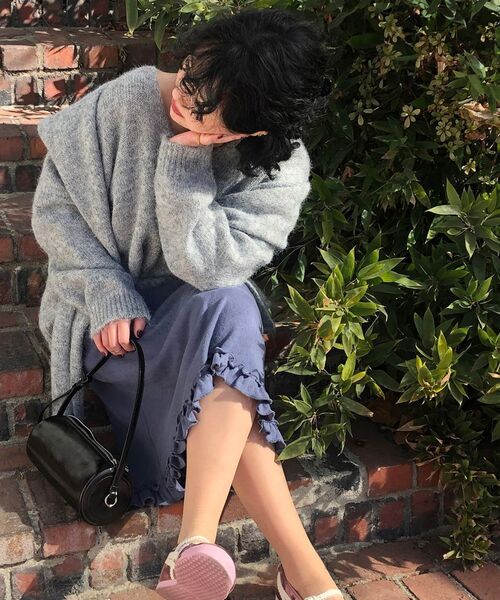 MUSINSA STANDARD WOMAN（ムシンサスタンダードウーマン）の「ウィメンズスモールシリンダーショルダーバッグ[ブラック]（ショルダーバッグ・レディース・その他・FREE）」の10枚目の写真