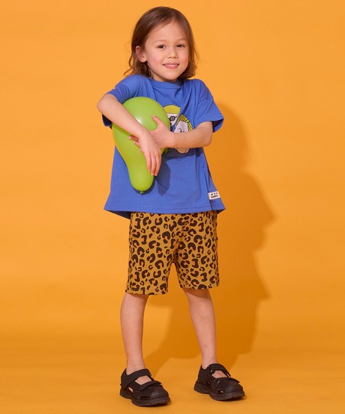 Life Support Products（ライフサポートプロダクツ）の「ミニ裏毛ソウガラショートパンツ（その他パンツ・キッズ・レッド/グリーン/ブラウン/ブラック/ストライプ/ミント・100/95/90/80/110/150/140/130/120）」の16枚目の写真