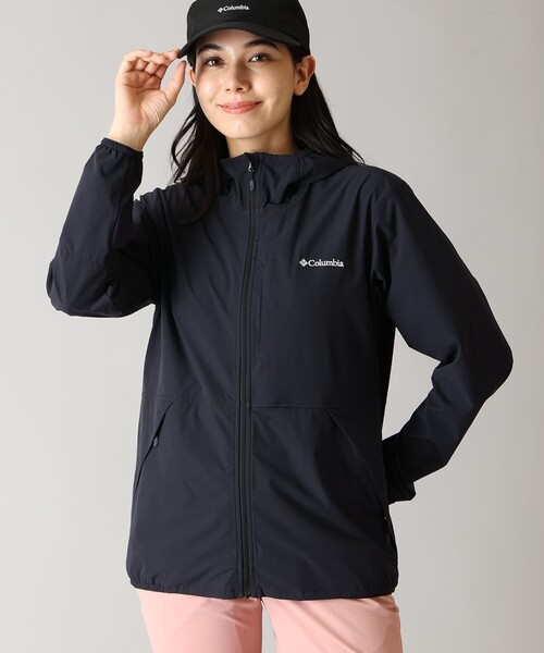 Columbia（コロンビア）の「Columbia/ ウィメンズライトキャニオンソフトシェルIIジャケット /コロンビア（その他アウター・レディース・パープル/アイボリー/ブラック/ブルー・M/XL/S/L）」の2枚目の写真