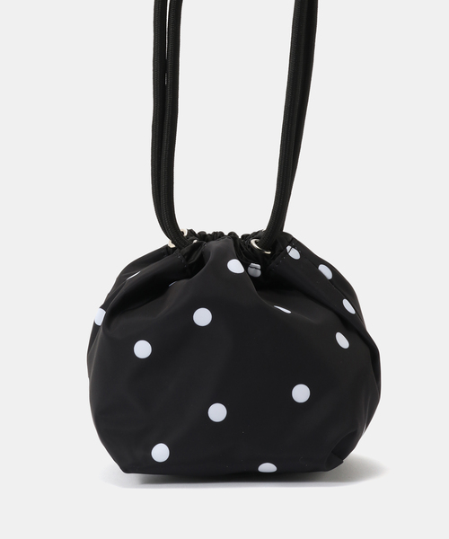 OUTDOOR PRODUCTS（アウトドアプロダクツ）の「OUTDOOR PRODUCTS / アウトドアプロダクツ ex drawstring bag（ショルダーバッグ・レディース・ブラック系その他/キャメル/ブラック・FREE）」の7枚目の写真