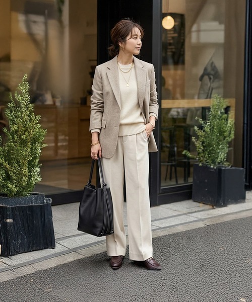 STYLE DELI（スタイルデリ）の「【DELI by】2WAYリアルレザードローストリングバッグ（ショルダーバッグ・レディース・ダークブラウン/ブラック・FREE）」の3枚目の写真