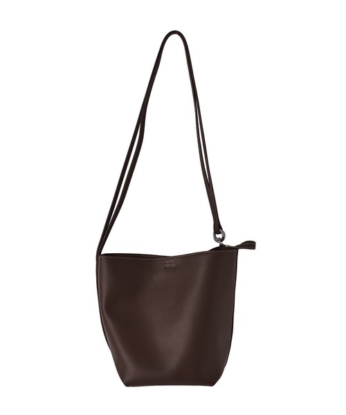 STYLE DELI（スタイルデリ）の「【DELI by】2WAYリアルレザードローストリングバッグ（ショルダーバッグ・レディース・ダークブラウン/ブラック・FREE）」の15枚目の写真