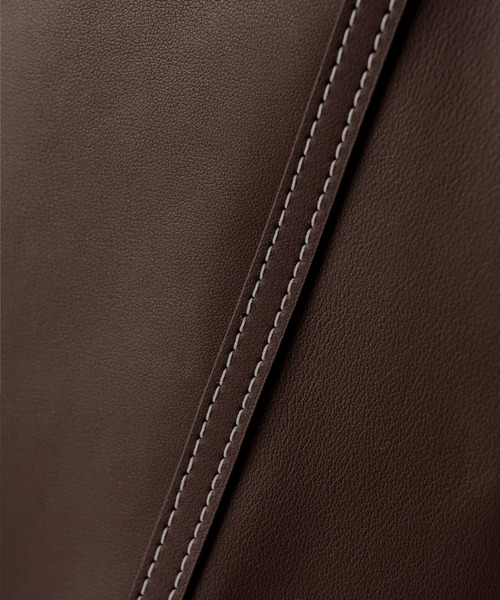 STYLE DELI（スタイルデリ）の「【DELI by】2WAYリアルレザードローストリングバッグ（ショルダーバッグ・レディース・ダークブラウン/ブラック・FREE）」の21枚目の写真