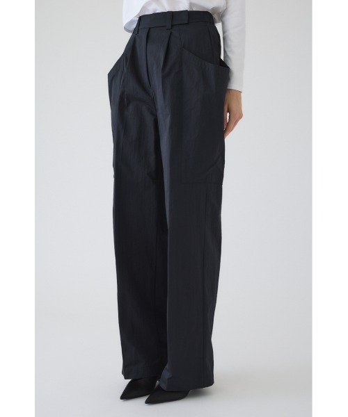 RIM.ARK(リムアーク)の「Large pocket PT ラージ ポケット パンツ(スラックス・レディース・ブラック/ネイビー・38/36)」の3枚目の写真