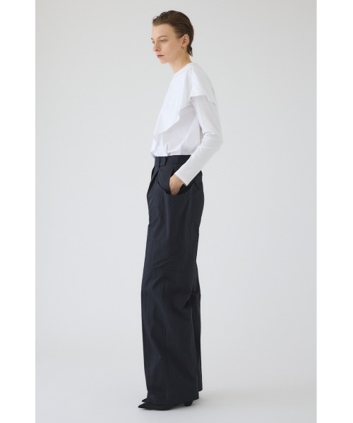 RIM.ARK(リムアーク)の「Large pocket PT ラージ ポケット パンツ(スラックス・レディース・ブラック/ネイビー・38/36)」の8枚目の写真