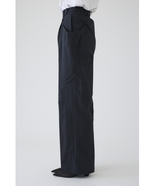 RIM.ARK(リムアーク)の「Large pocket PT ラージ ポケット パンツ(スラックス・レディース・ブラック/ネイビー・38/36)」の10枚目の写真