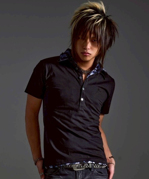 FUGA Double Collar Polo Shirt — поло с двойным воротником