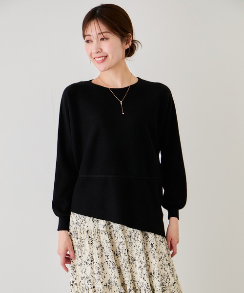 Jayro(ジャイロ)の「ウェストドロストプルオーバー(Tシャツ/カットソー・レディース・ブラック/ベージュ/ホワイト系その他・M)」の17枚目の写真